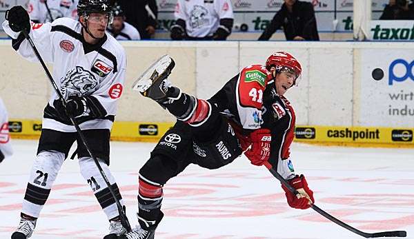 Patrick Buzas (l.) wird den Ice Tigers monatelang fehlen