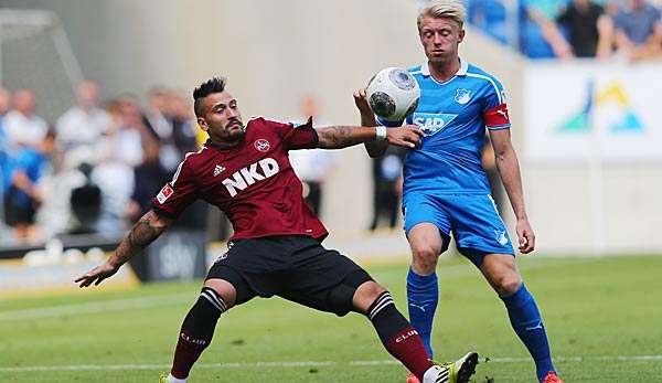 Timo Gebhart spielt seit 2012 für den 1. FC Nürnberg