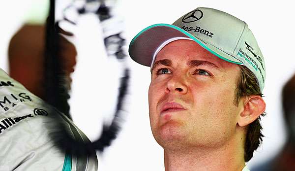 Vermisst seinen alten Helm: Nico Rosberg