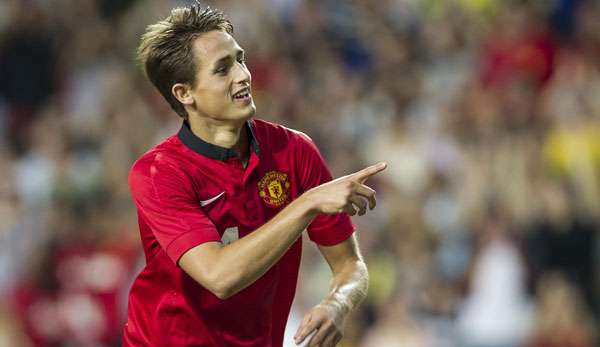 Adnan Januzaj kam in dieser Saison für Manchester United in fünf Pflichtspielen zum Einsatz