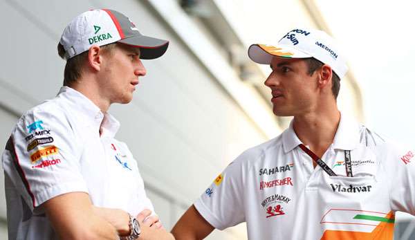 Nico Hülkenberg (l.) und Adrian Sutil  möchten auch zukünftig in der Formel 1 fahren