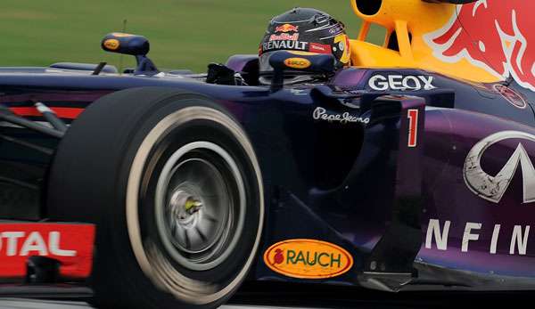 Trotz der verkürzten Zeit war Sebastian Vettel im Abschlusstraining nicht zu schlagen
