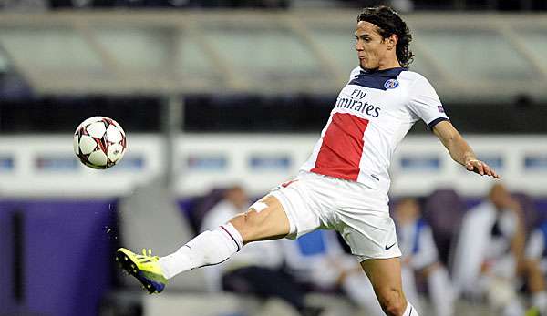 Edinson Cavani verhinderte mit seinen beiden Treffern für PSG noch das Schlimmste