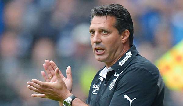 Sandhausen-Trainer Alois Schwartz sah eine starke Vorstellung seines Teams