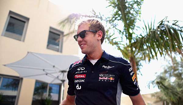 Sebastian Vettel war wohl am Montag nach dem Feiern noch etwas verkatert