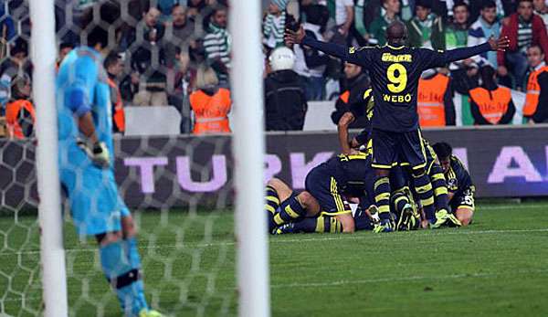 Fenerbahce hat wieder mit einem Tor in der Nachspielzeit gewonnen