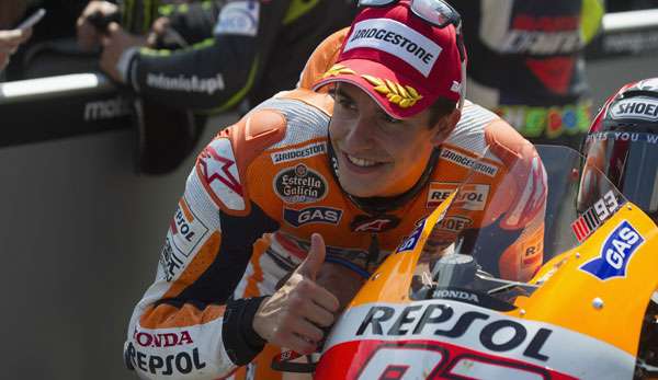 Marc Marquez jubelt: Der WM-Titel ist perfekt