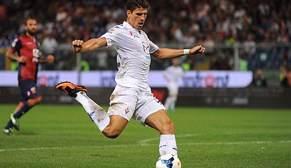 Mario Gomez könnte schon bald wieder für die Fiorentina Tore schießen