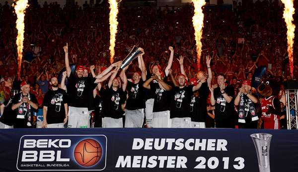 Bamberg wurde 2013 BBL-Meister