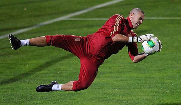 Die Reise mit der Nationalmannschaft hat für Victor Valdes ein böses Ende genommen