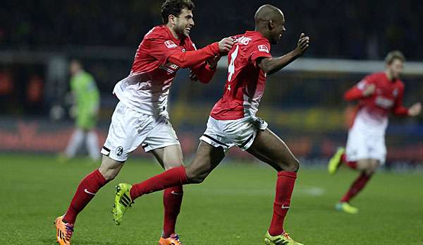 Gelson Fernandes (r.) erzielte den wichtigen Siegtreffer