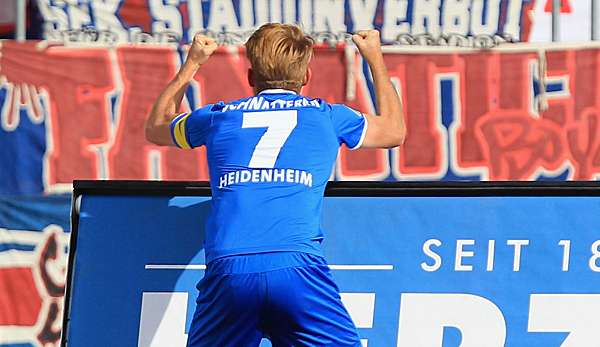 Kapitän Schnatterer traf zum 1:0 gegen Stuttgart II