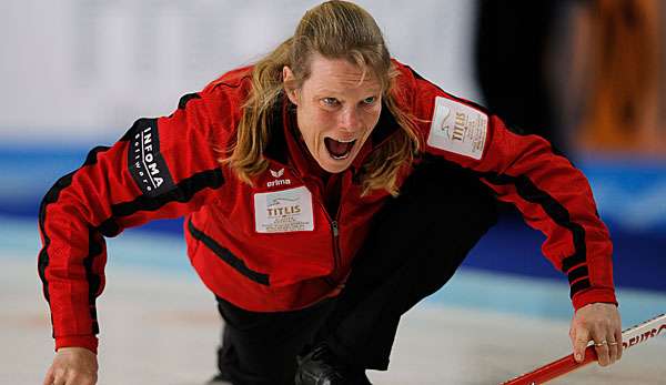 Andrea Schöpp wurde 2010 mit Deutschland Curling-Weltmeister