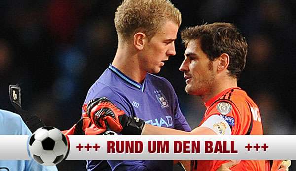 Löst Casillas (r.) Joe Hart bald als Nummer eins ab?