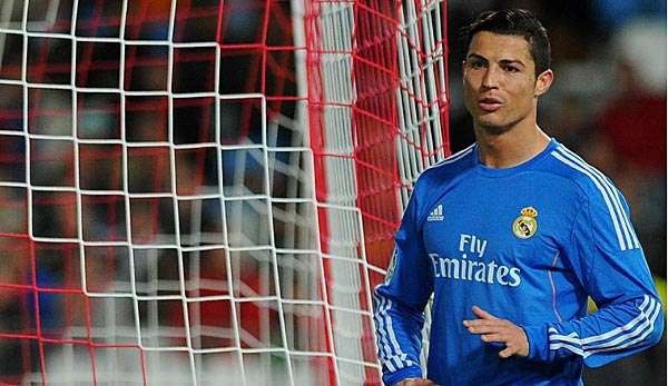 Cristiano Ronaldo erzielte gegen Almeria vor seiner Verletzung noch einen Treffer