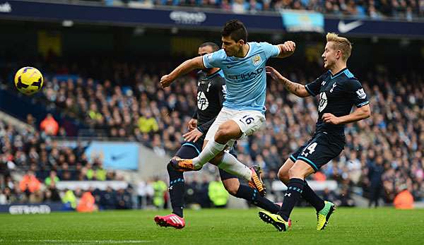 Lewis Holtby war mit Tottenham gegen Manchester City vollkommen chancenlos