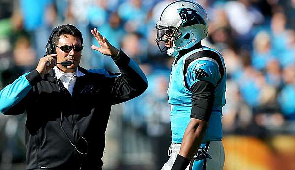 Ron Rivera und Cam Newton eilen momentan von Sieg zu Sieg