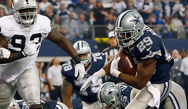 DeMarco Murray (r.) hatte großen Anteil am Sieg der Cowboys gegen Oakland