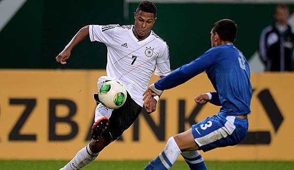 Serge Gnabry lief in diesem Jahr fünfmal für die deutsche U 19 auf