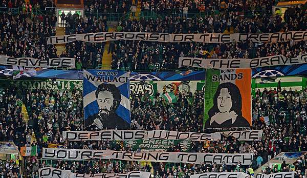 Eigentlich sind die Celtic-Fans für ihre besonders friedliche und lautstarke Unterstützung bekannt