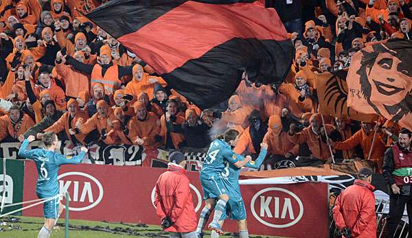 Nach Bordeux hatten 12.000 Fans die Eintracht begleitet und damit einen neuen Rekord aufgestellt