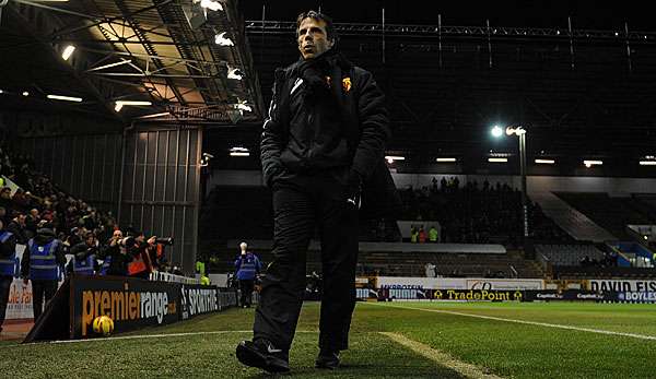 Gianfranco Zola ist seit 2012 Trainer in Watford