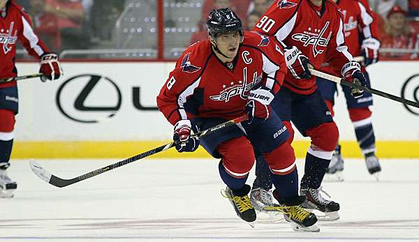 Alex Ovechkin war gegen die Flyers zweimal erfolgreich