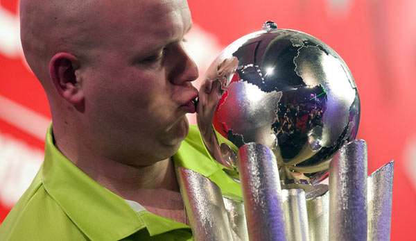 Michael van Gerwen ist mit 24 Jahren der jüngste Weltmeister in der PDC-Geschichte