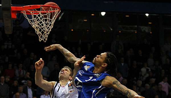 Kyle Visser (l.) ist für eine kurze Zeit in der BBL gesperrt worden