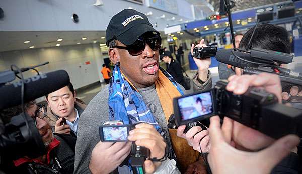 Dennis Rodman könnte Nordkorea mittlerweile fast als zweite Heimat betrachten