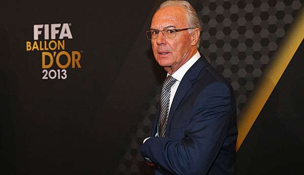 Kaiser Franz Beckenbauer spricht einmal mehr zum bayrischen Volk