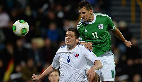 Auf Miroslav Klose ruhen in Deuschland auch 2014 wieder alle Hoffnungen