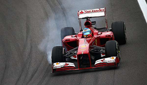 Letzte Saison hieß Alonsos Auto: Ferrari F138