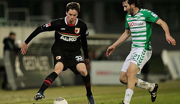 Raphael Framberger durfte bereits im Trainingslager der Augsburger im Testspiel gegen Fürth ran