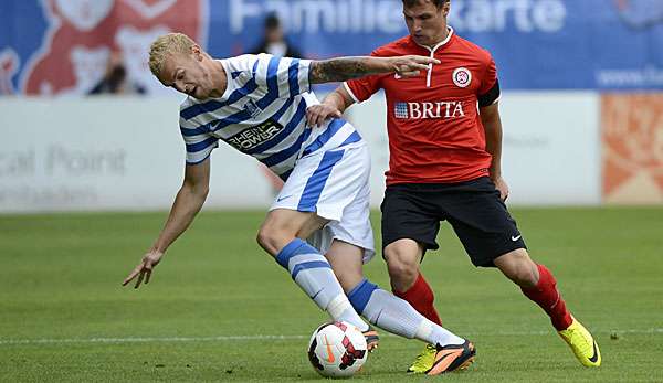 Sascha Dum (l.) spielt seit 2011 für den MSV Duisburg