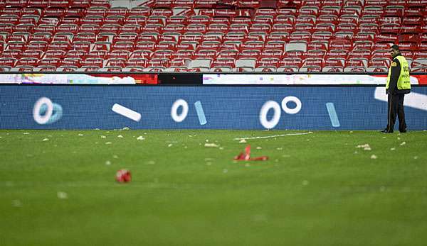 Im Estadio da Luz war ein regulärer Spielbetrieb nicht möglich