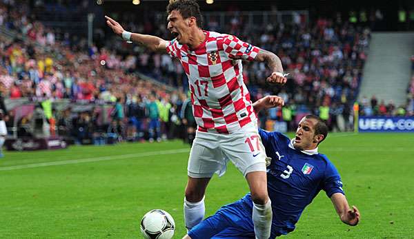 Mario Mandzukic ist einer von fünf Bundesligaspielern im Testspiel gegen die Schweiz