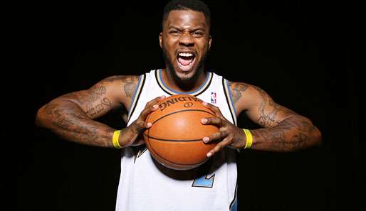 DeShawn Stevenson ist der Starting-Shooting-Guard der Washington Wizards