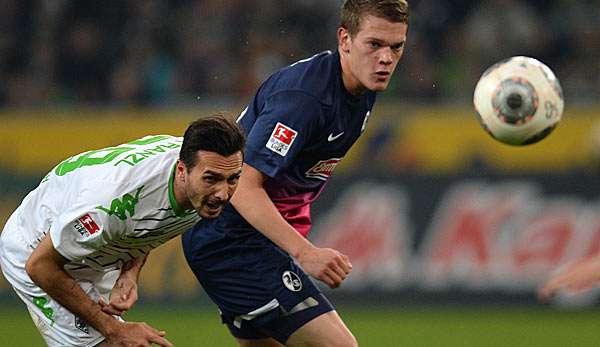 Matthias Ginter (r.) feierte im Testspiel gegen Chile sein Debüt für die deutsche A-Nationalelf