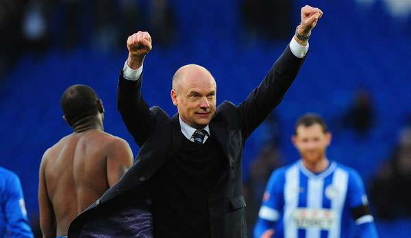 Uwe Rösler erreichte mit Wigan Athletic das Halbfinale im FA-Cup