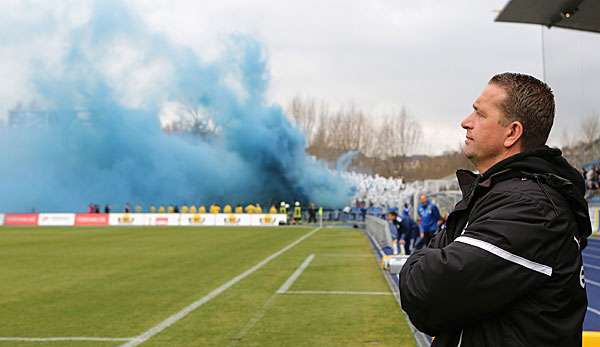 Andreas Petersen übernahm das Traineramt des 1. FC Magdeburg 2012