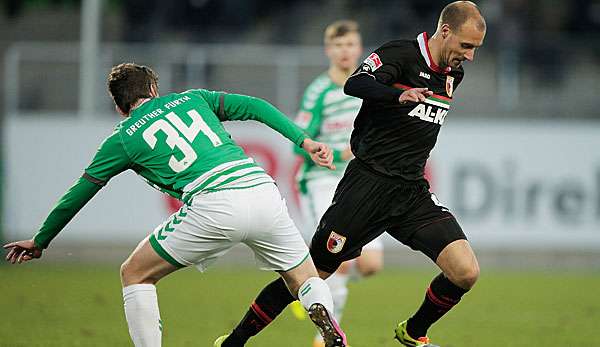 Dominik Reinhardt kam 2009 zu den Augsburgern