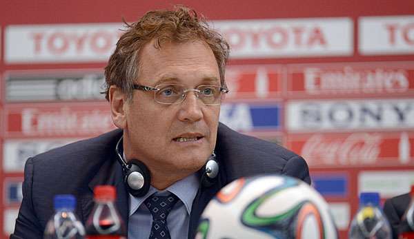 Jerome Valcke verkündete die Summe der Rücklagen