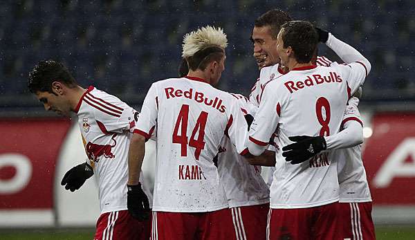 Nach dem 3:0 für Salzburg war der Titel schon fast sicher