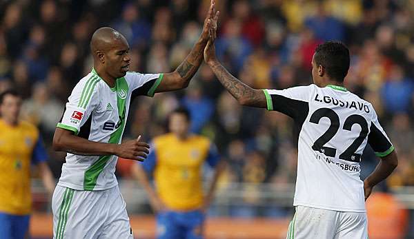 Naldo (l.) traf aus rund 30 Metern zum 2:1-Siegtreffer