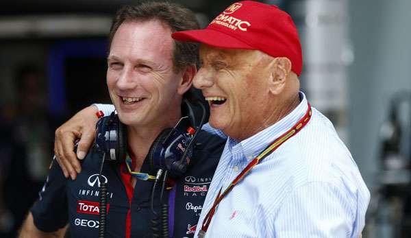 Christian Horner hofft die Lücke zu Niki Lauda und Mercedes bald schließen zu können