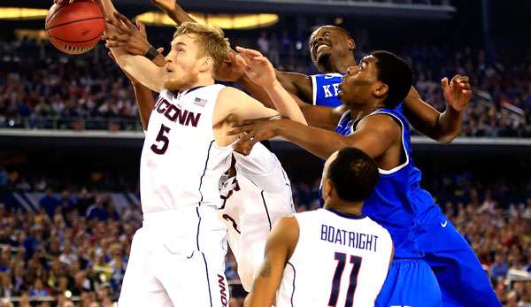 Niels Giffey setzte sich im Finale mit UConn gegen die Wildcats durch