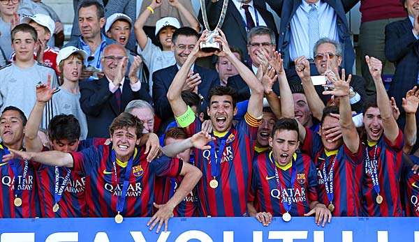 Der FC Barcelona ist der erste Sieger der Youth League