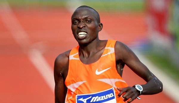 Gilbert Yegon holte sich den Sieg beim Marathon in Düsseldorf