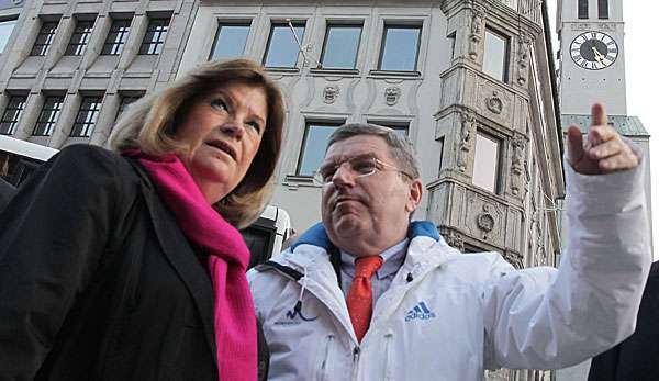 Gunilla Lindberg (mit IOC-Präsident Dr. Thomas Bach) ist voll des Lobes über Pyeongchang